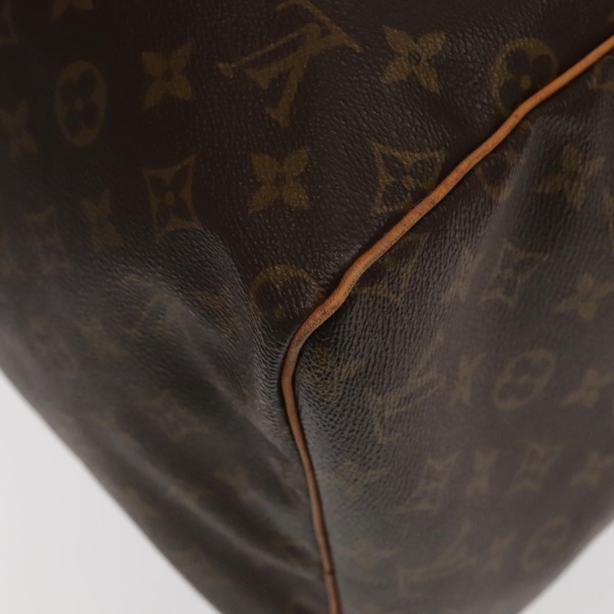 LOUIS VUITTON Monogram Sac Souple 55 Boston Bag M41622 LV Auth am7114