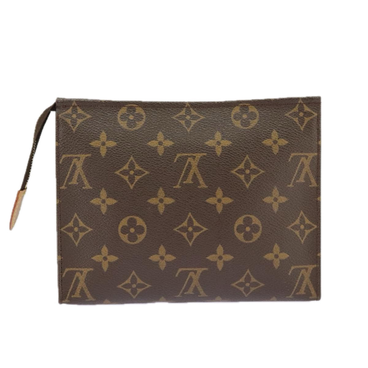 LOUIS VUITTON Monogram Poche Toilette 19 Pouch M47544 LV Auth am7205