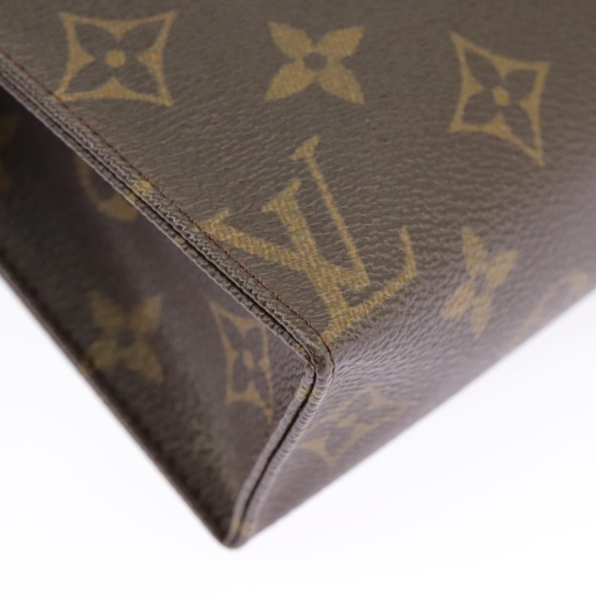 LOUIS VUITTON Monogram Poche Toilette 19 Pouch M47544 LV Auth am7205