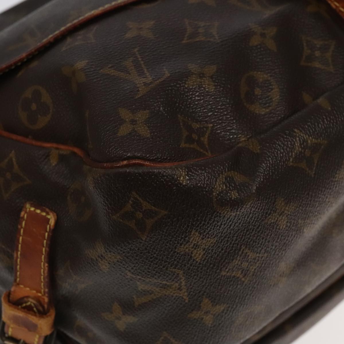 LOUIS VUITTON Monogram Saumur 35 Shoulder Bag M42254 LV Auth am7208