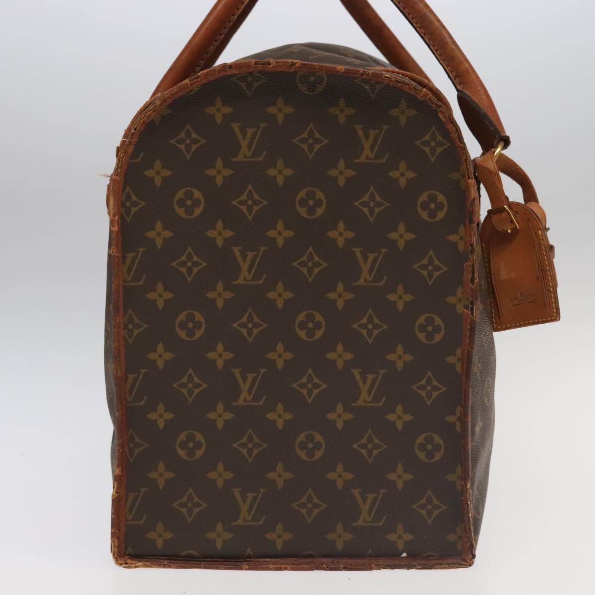 LOUIS VUITTON Monogram Sac Chassour 45 Boston Bag Vintage M41922 LV Auth am7259