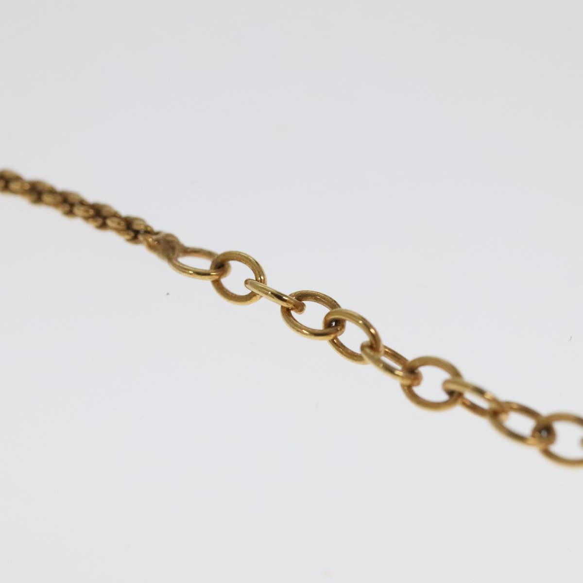 Christian Dior Necklace metal Gold Auth am7261