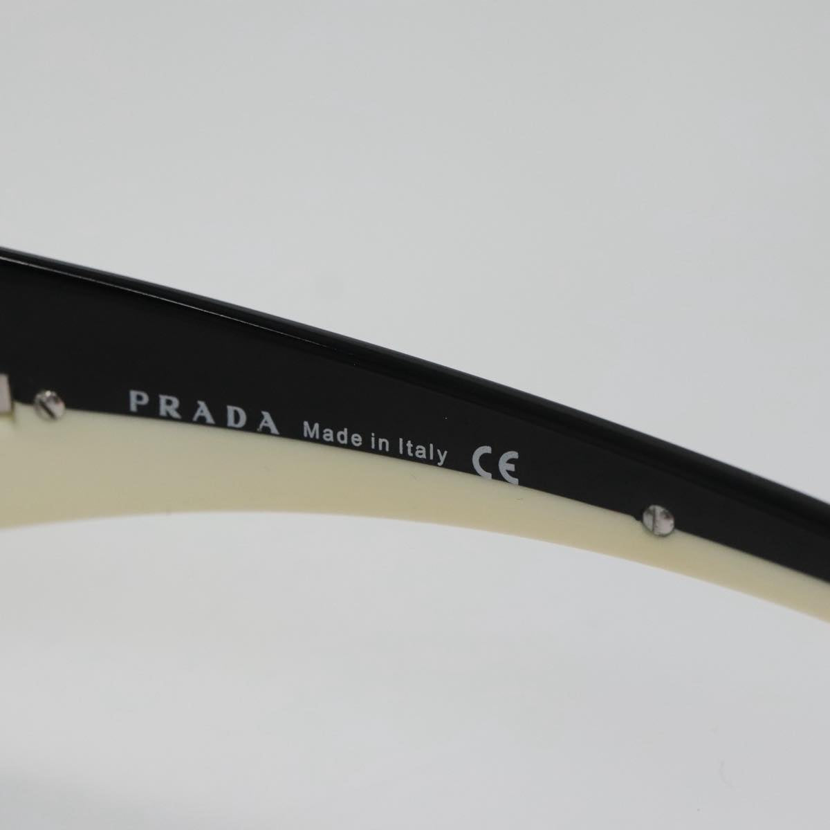 PRADA Sunglasses plastic Black Auth am7394