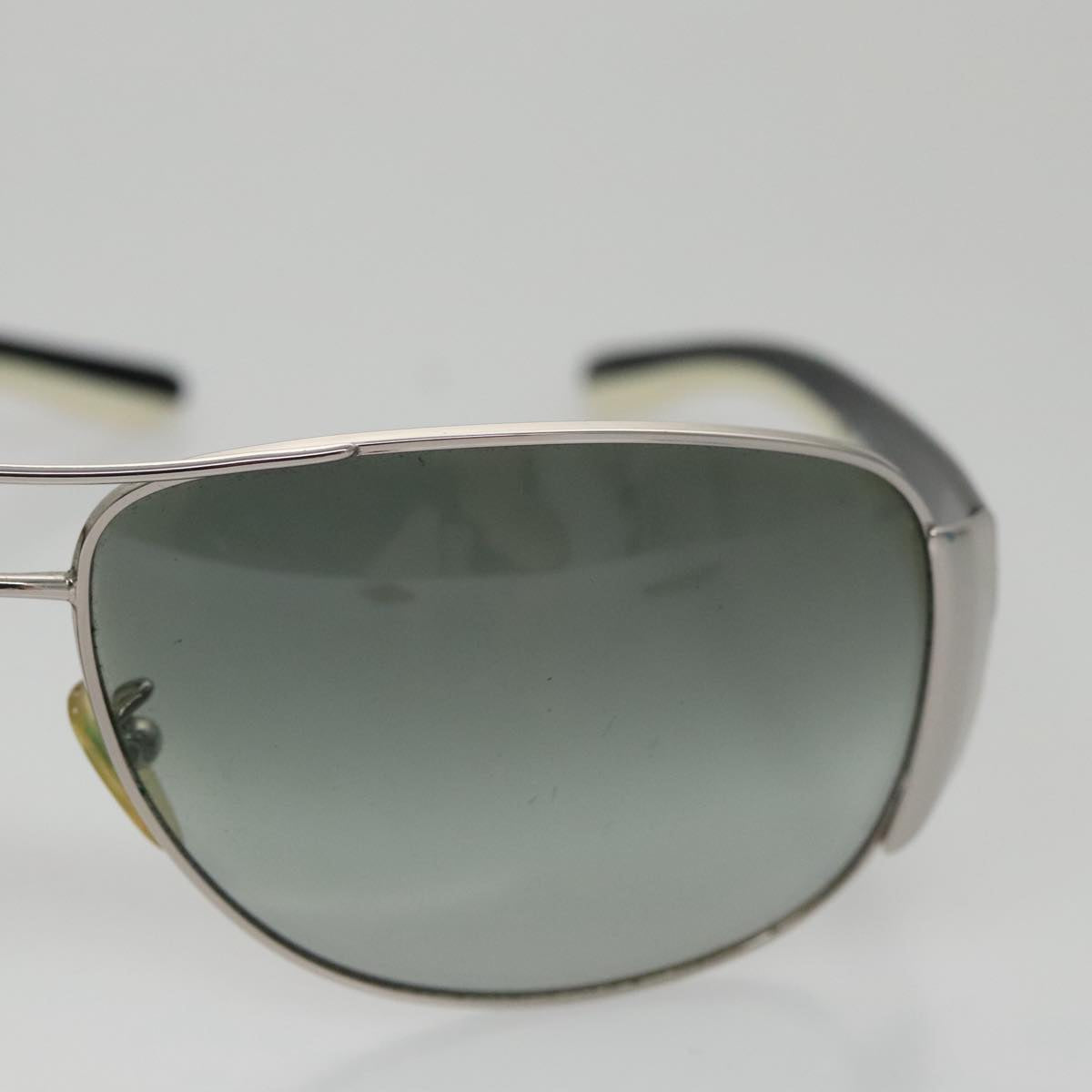 PRADA Sunglasses plastic Black Auth am7394