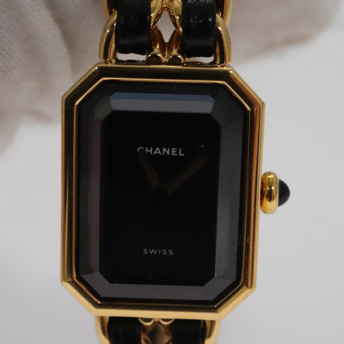 CHANEL Premiere Watches metal L Gold H0001 CC Auth am7442