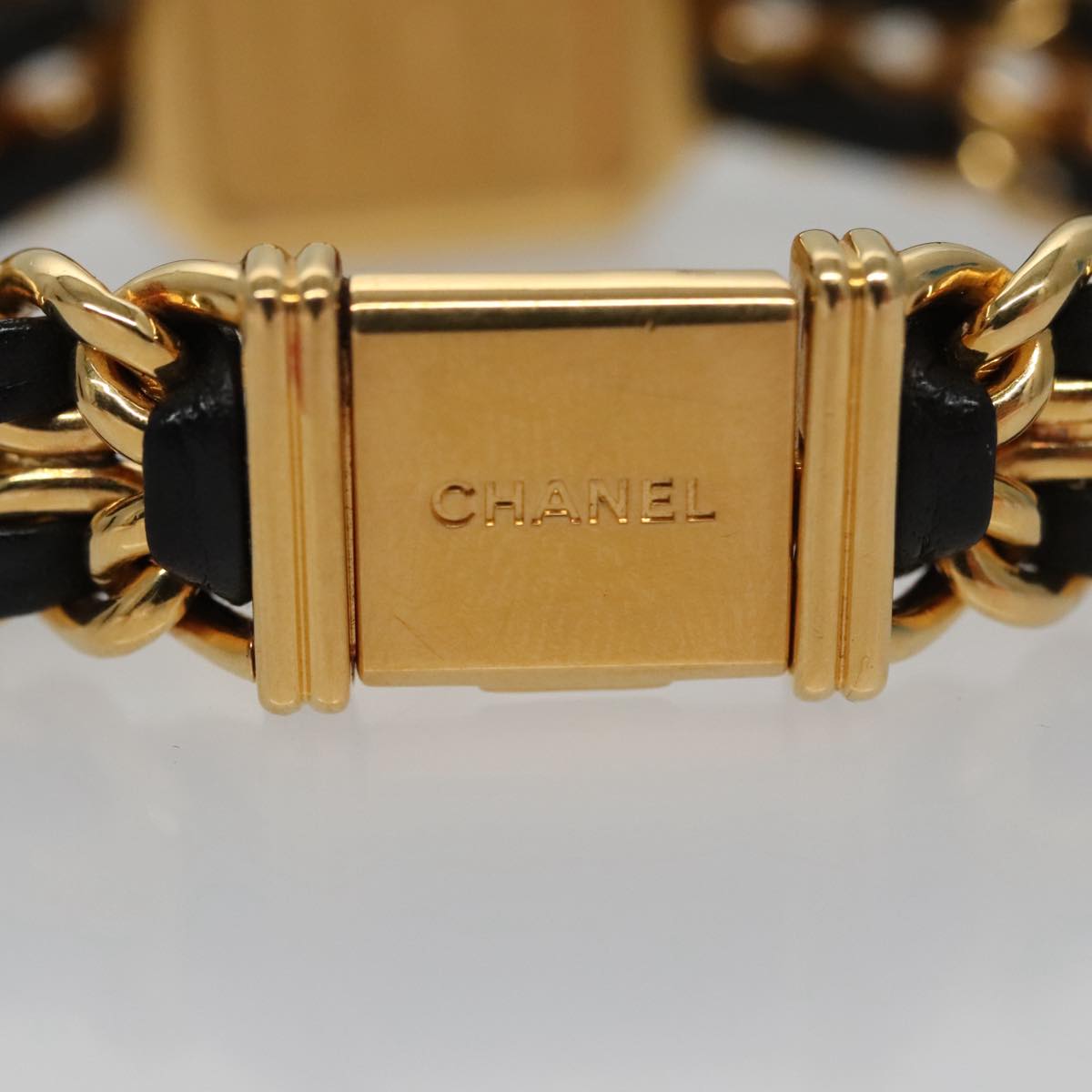 CHANEL Premiere Watches metal L Gold H0001 CC Auth am7442