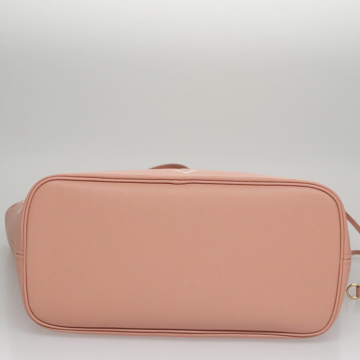 LOUIS VUITTON Monogram Empreinte Giant Neverfull MM Bag Pink M46329 Auth am7504A