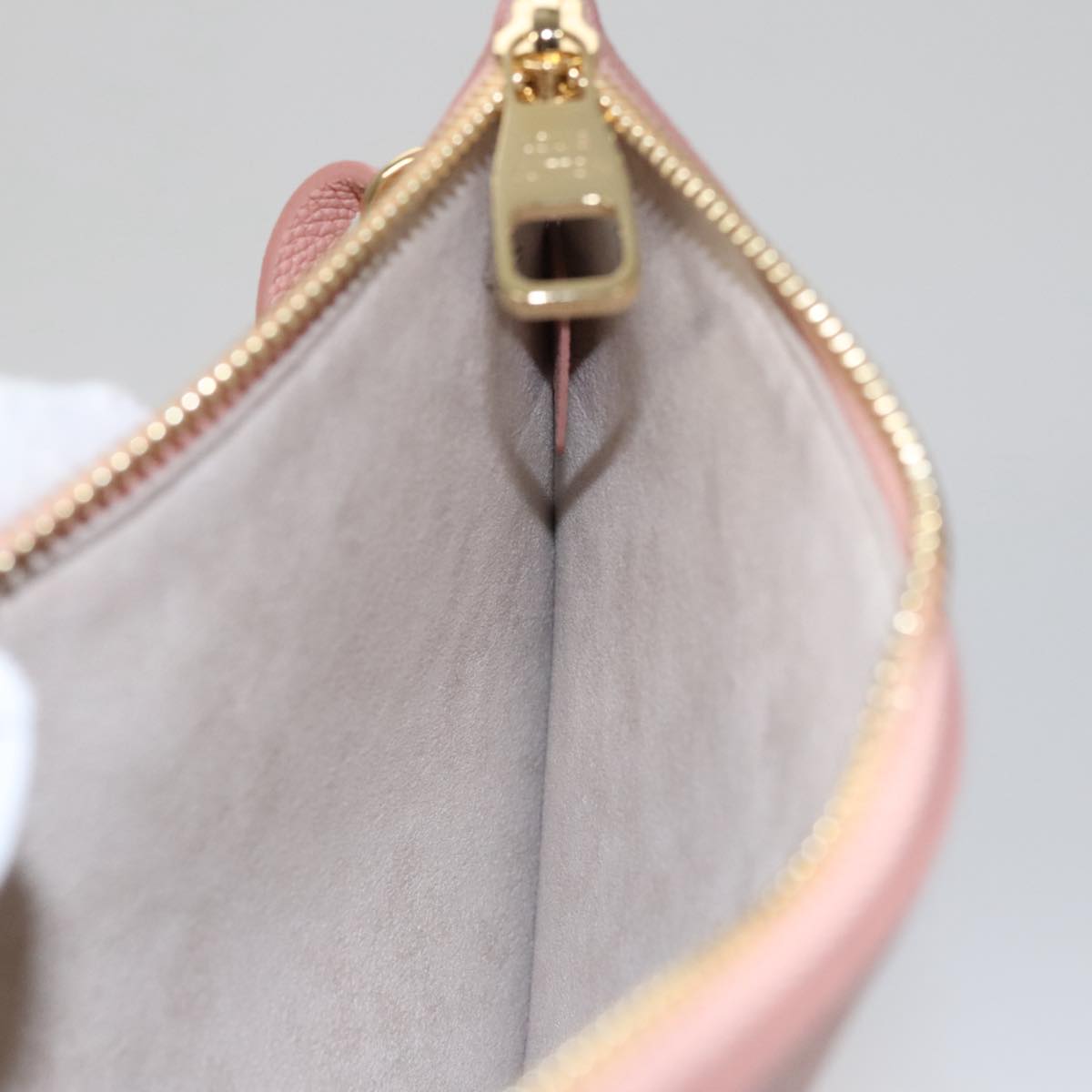 LOUIS VUITTON Monogram Empreinte Giant Neverfull MM Bag Pink M46329 Auth am7504A