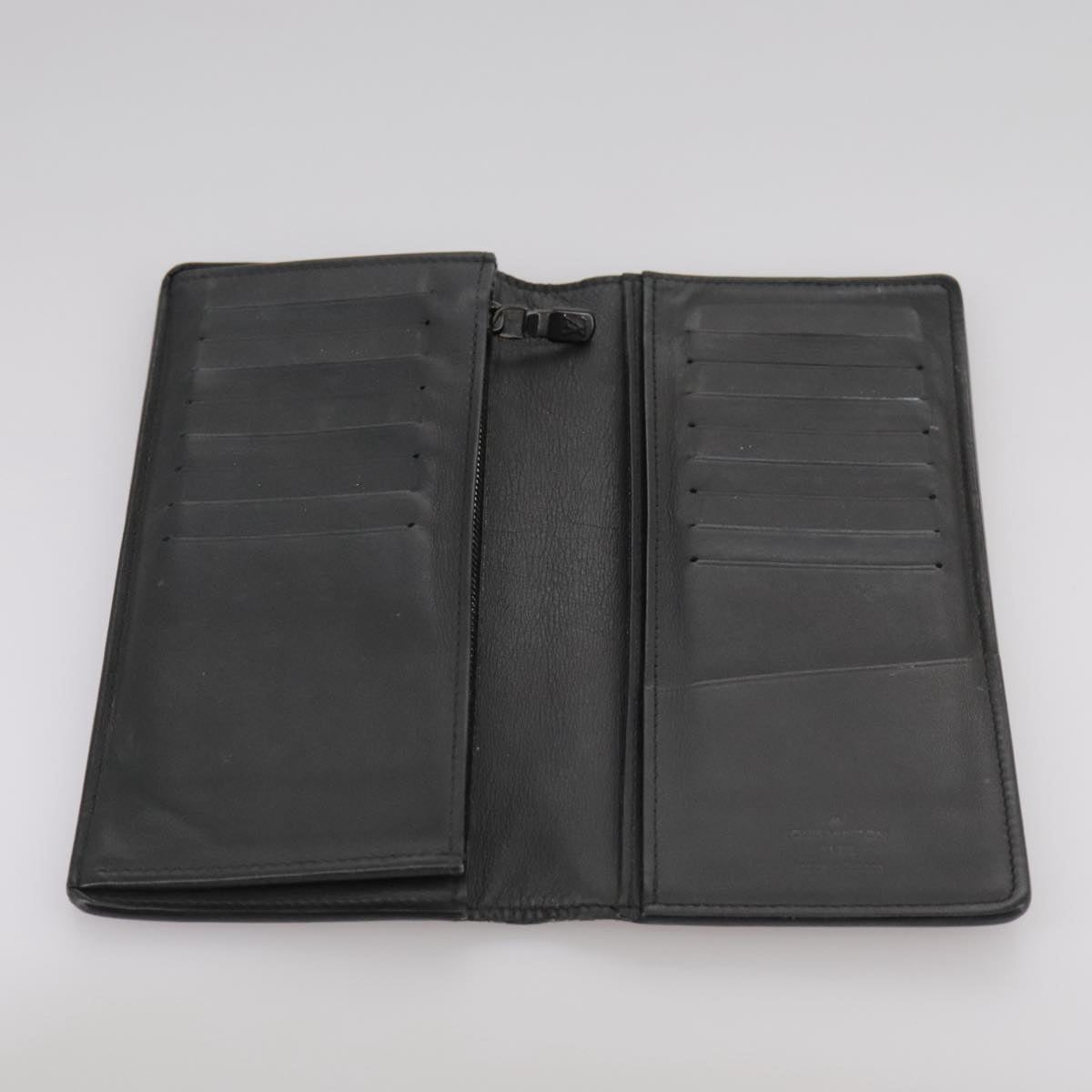 LOUIS VUITTON Monogram Shadow Portefeuille Brazza Wallet M62900 LV Auth am7512