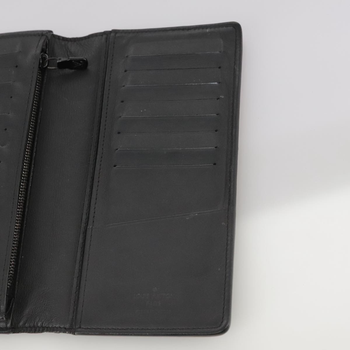 LOUIS VUITTON Monogram Shadow Portefeuille Brazza Wallet M62900 LV Auth am7512