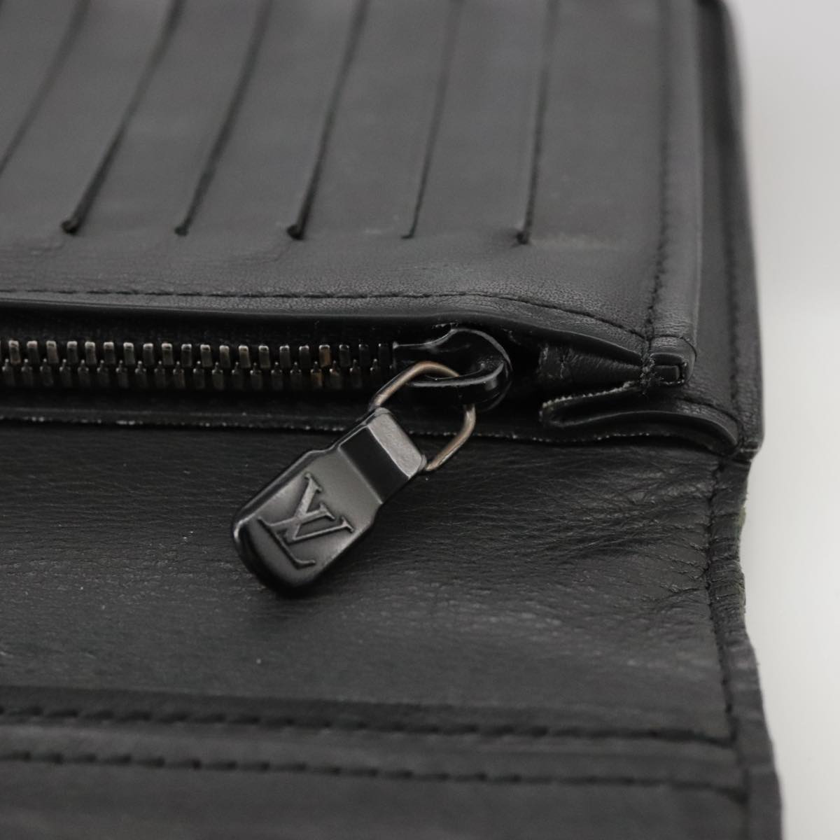LOUIS VUITTON Monogram Shadow Portefeuille Brazza Wallet M62900 LV Auth am7512