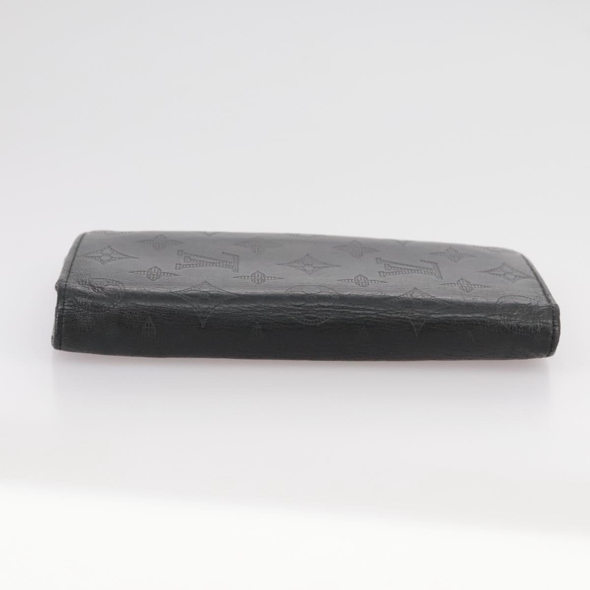 LOUIS VUITTON Monogram Shadow Portefeuille Brazza Wallet M62900 LV Auth am7512