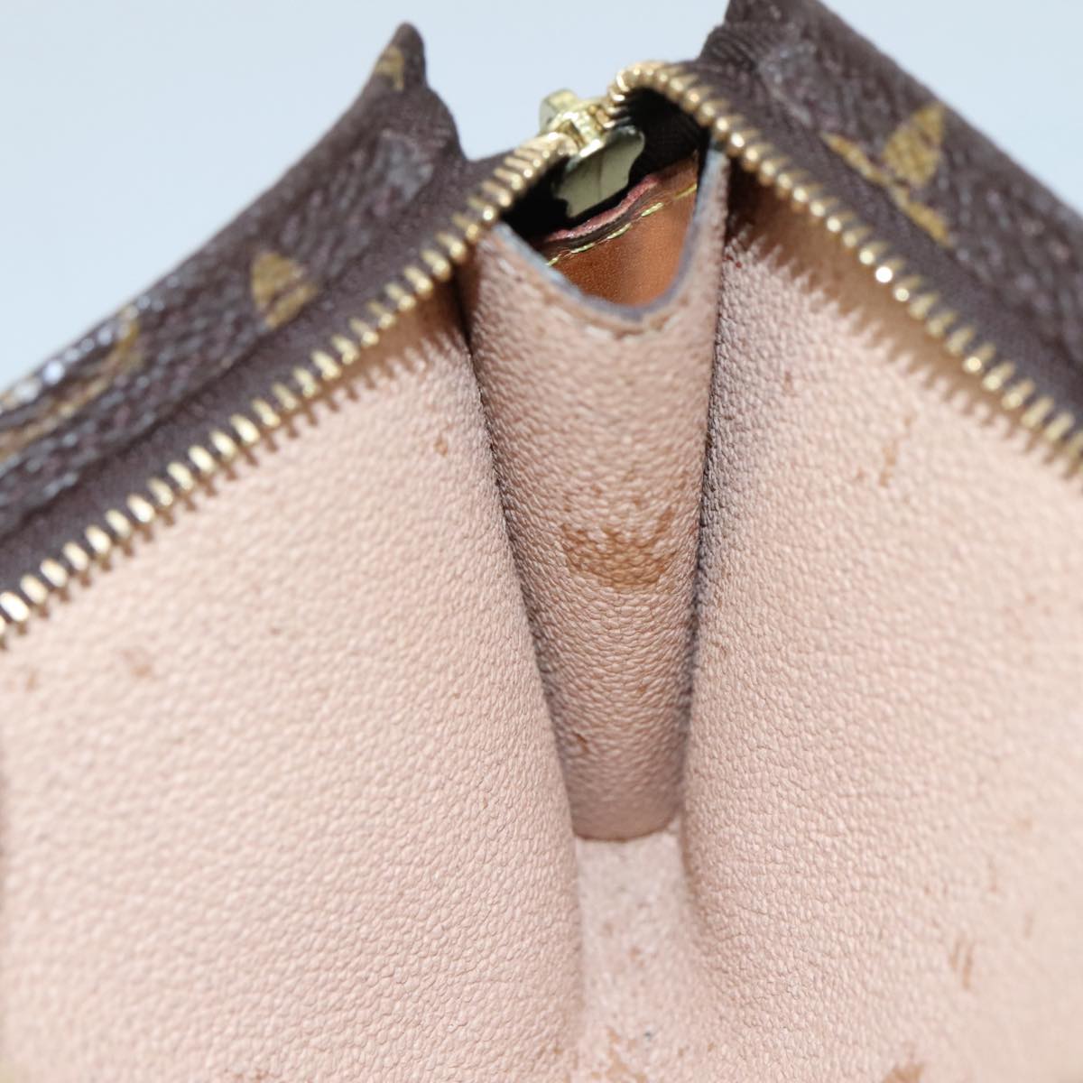 LOUIS VUITTON Monogram Bucket PM Accessory Pouch LV Auth am7514