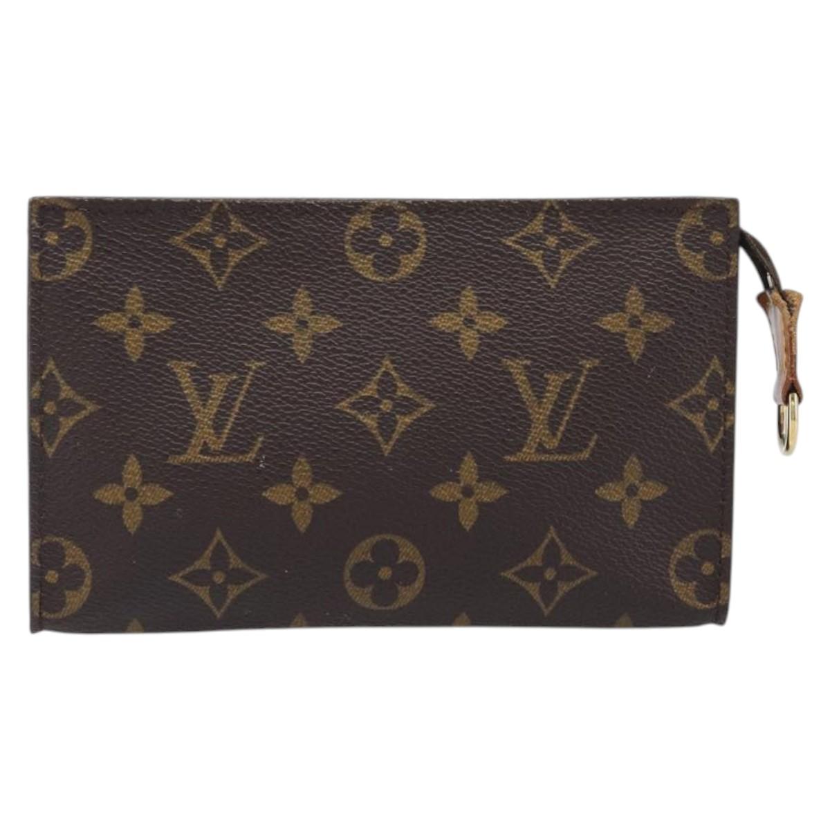 LOUIS VUITTON Monogram Bucket PM Accessory Pouch LV Auth am7514