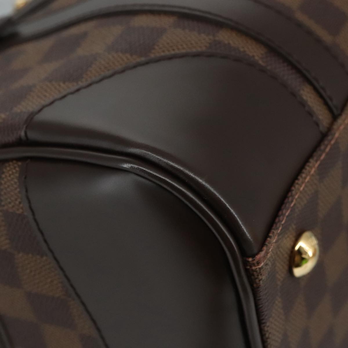LOUIS VUITTON Damier Ebene Berkeley Hand Bag N52000 LV Auth am7519SAV