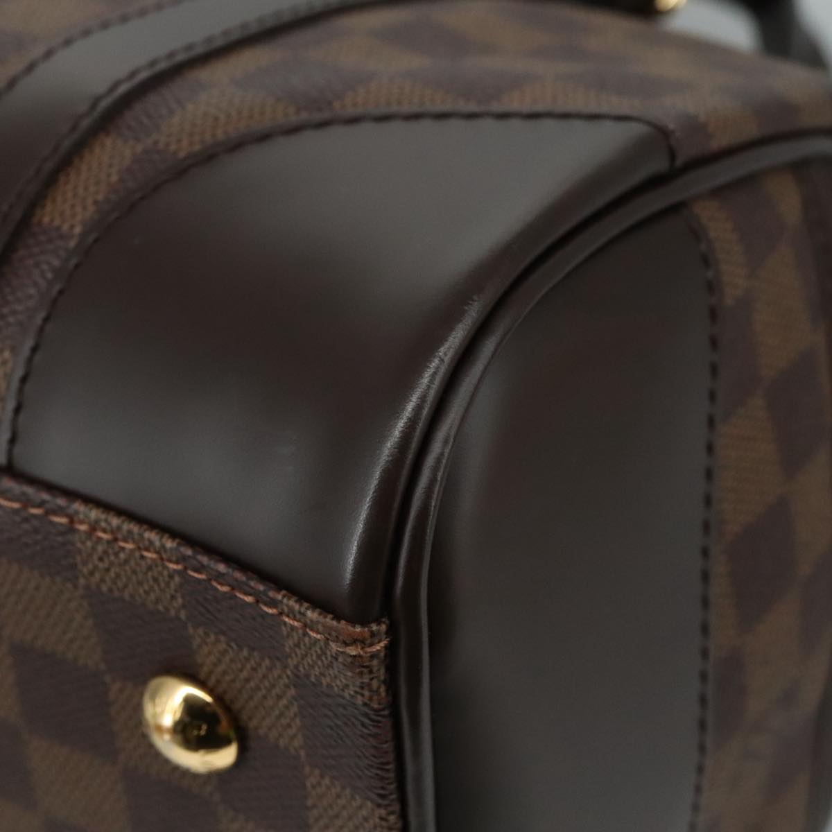 LOUIS VUITTON Damier Ebene Berkeley Hand Bag N52000 LV Auth am7519AV