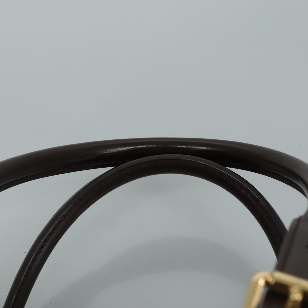 LOUIS VUITTON Damier Ebene Berkeley Hand Bag N52000 LV Auth am7519AV