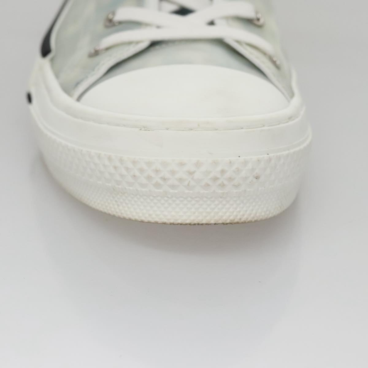 Christian Dior Trotter Canvas Sneakers 41 Blue Auth am7535