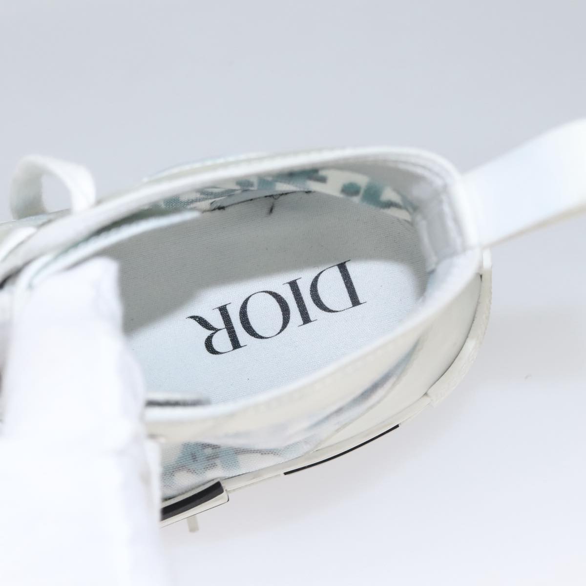 Christian Dior Trotter Canvas Sneakers 41 Blue Auth am7535