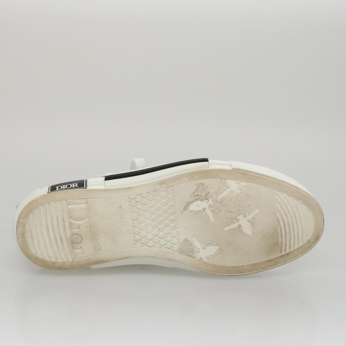 Christian Dior Trotter Canvas Sneakers 41 Blue Auth am7535