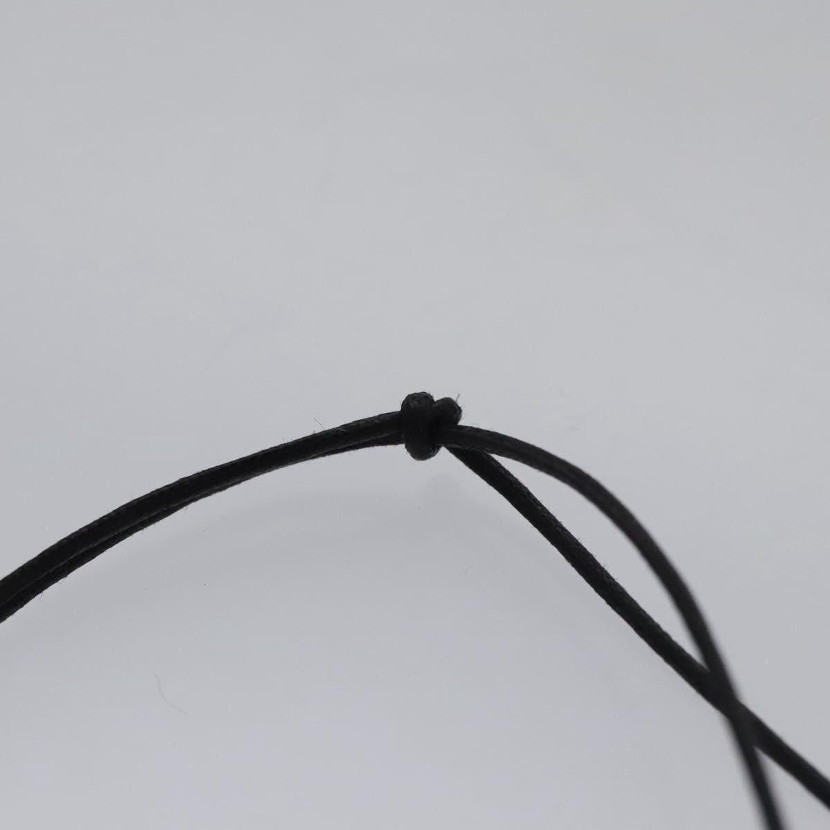 Baccarat Heart Necklace Crystal glass Red Auth am7542