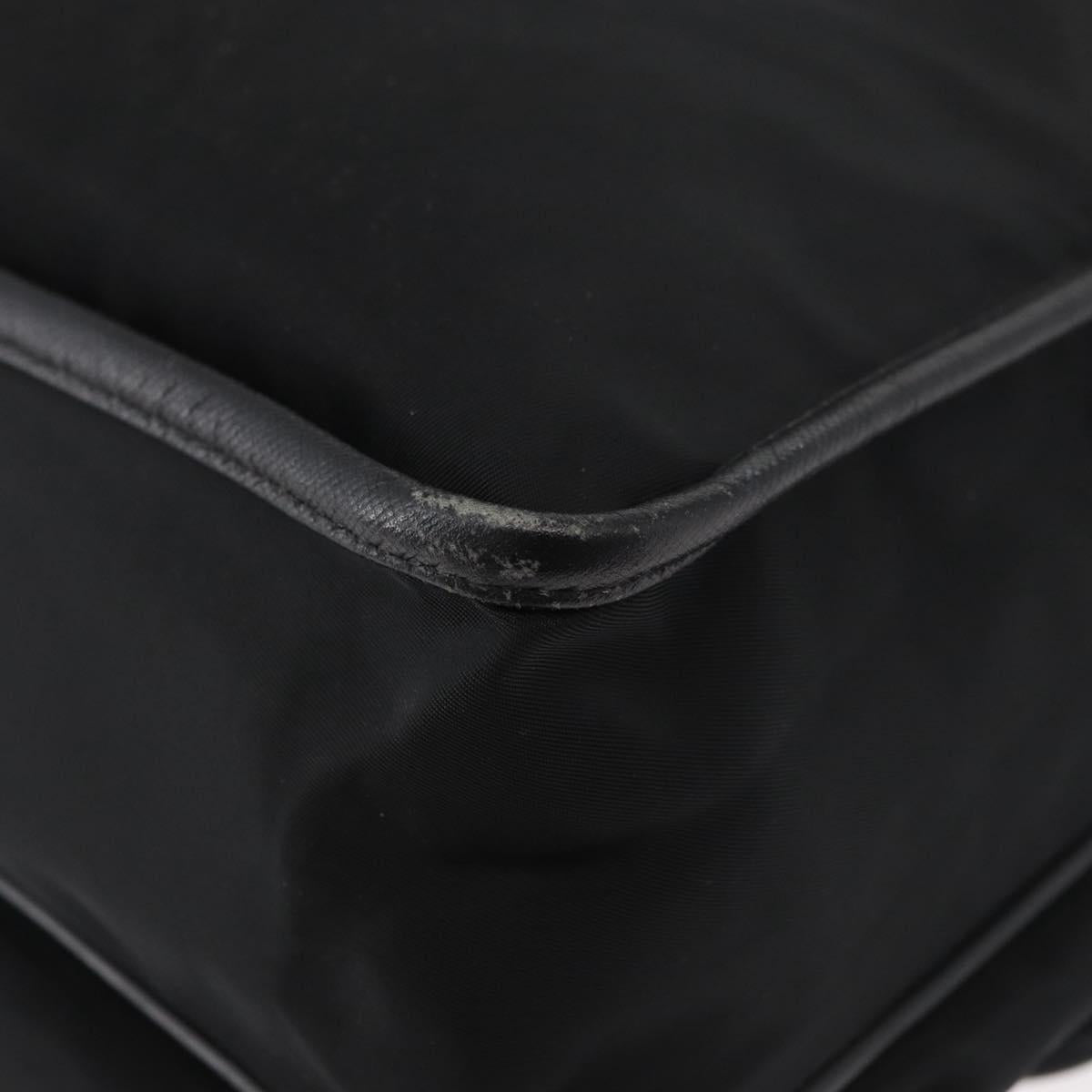 PRADA Shoulder Bag Nylon Black Auth am7560