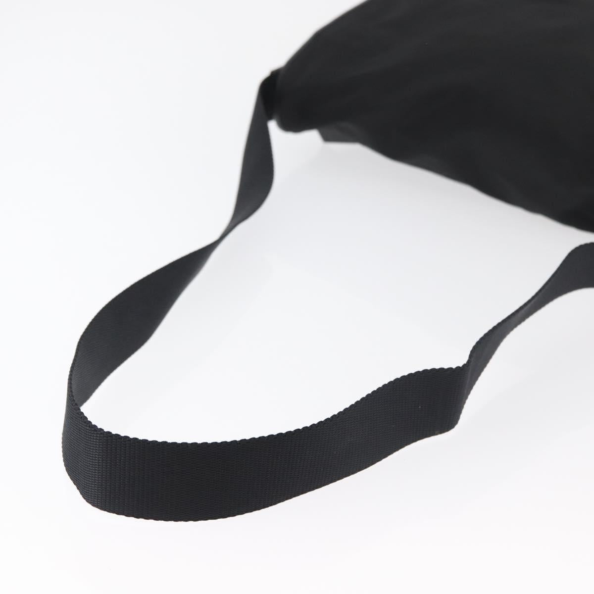 PRADA Shoulder Bag Nylon Black Auth am7560