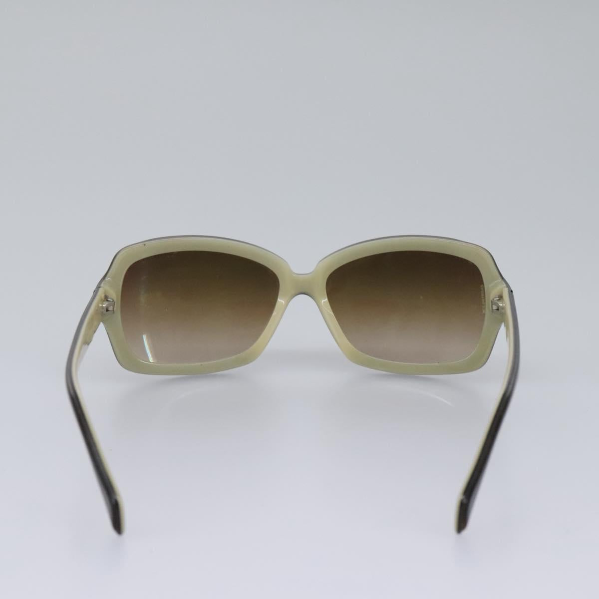 CHANEL Sunglasses plastic Brown CC Auth am7632