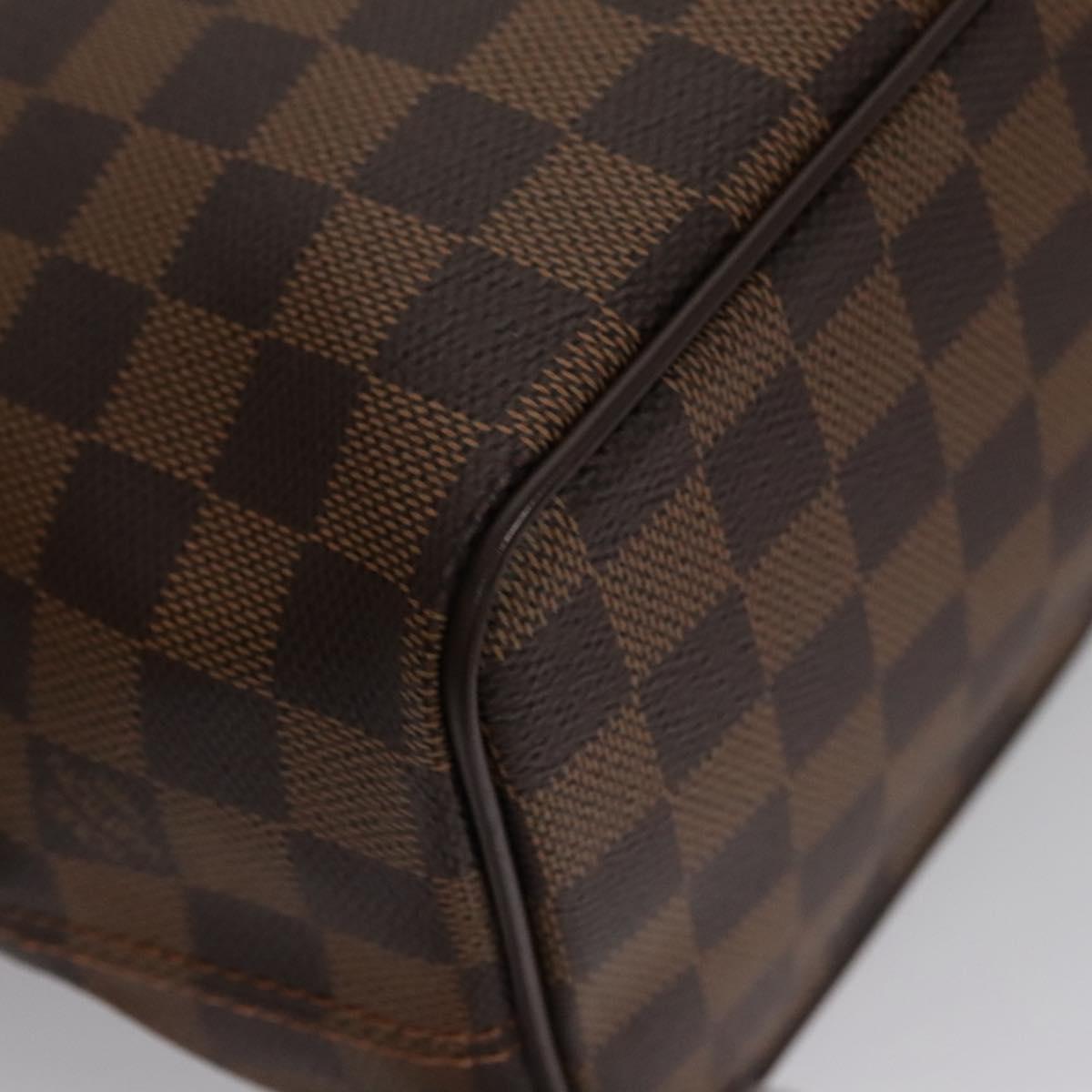 LOUIS VUITTON Damier Ebene Saleya PM Tote Bag N51183 LV Auth am7736V