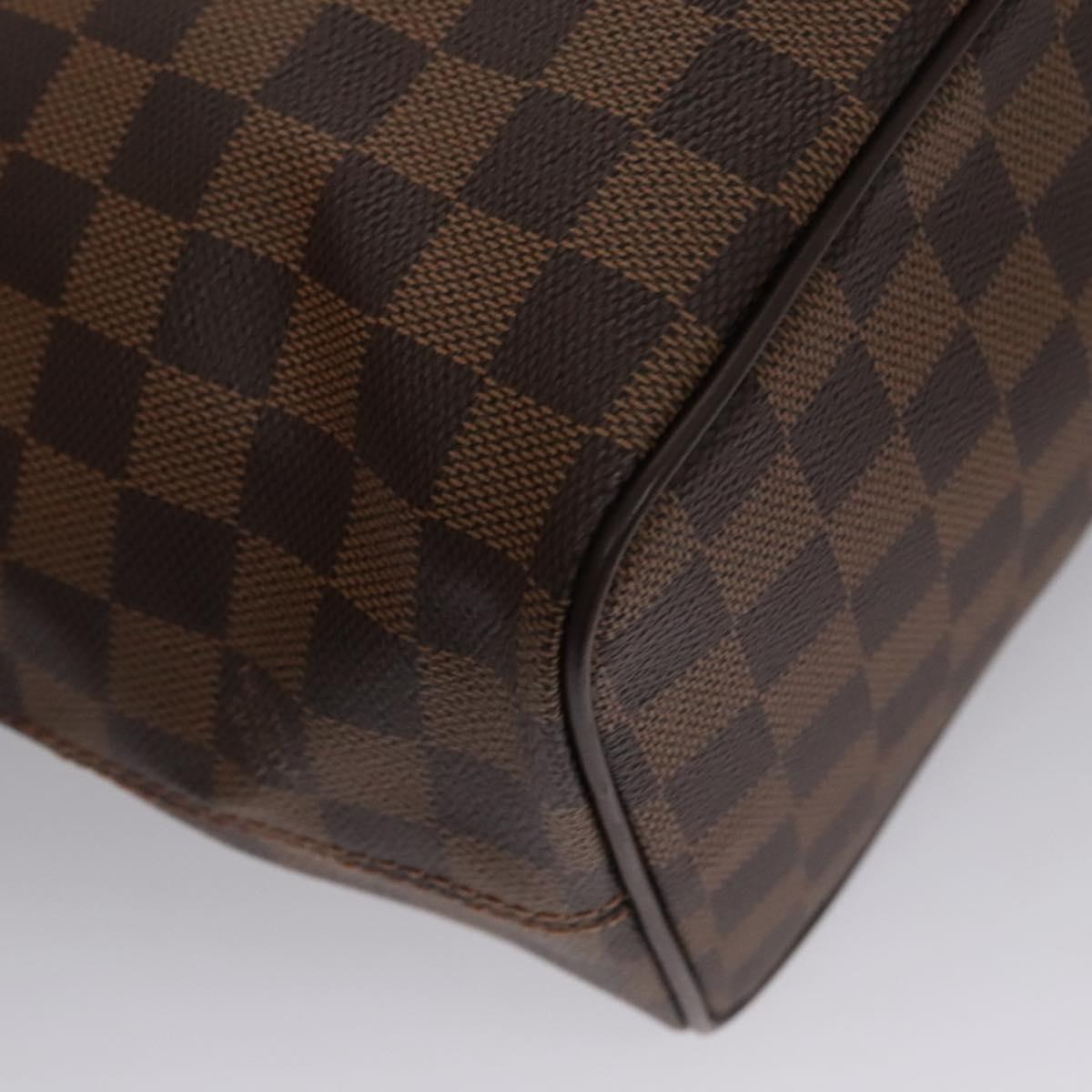 LOUIS VUITTON Damier Ebene Saleya PM Tote Bag N51183 LV Auth am7736V