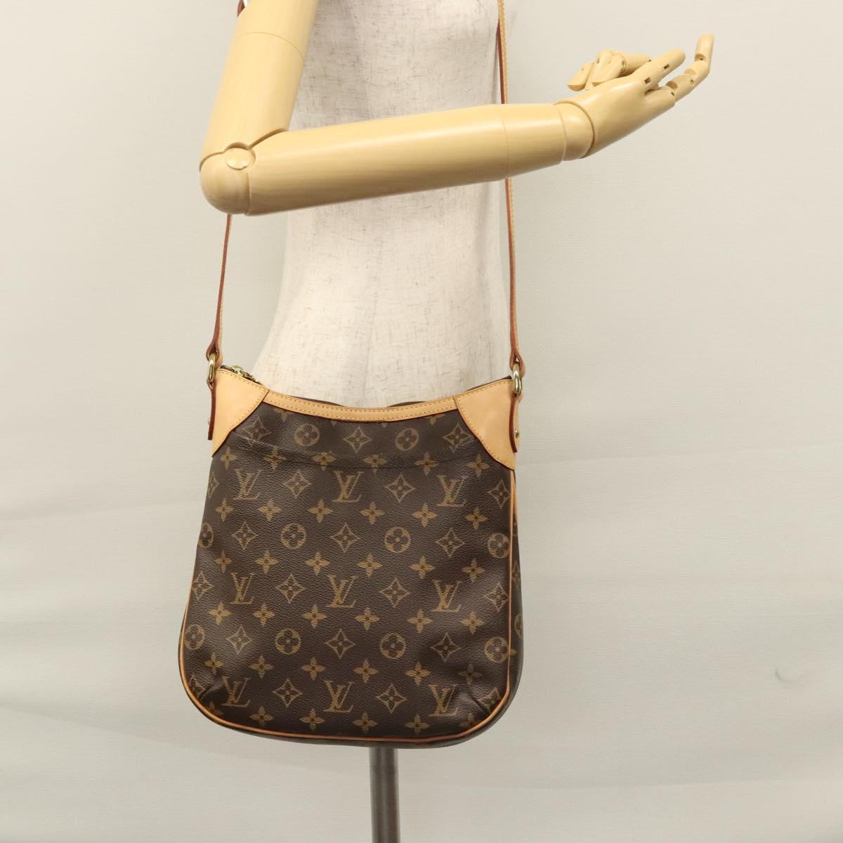LOUIS VUITTON Monogram Odeon PM Shoulder Bag M56390 LV Auth am7955A