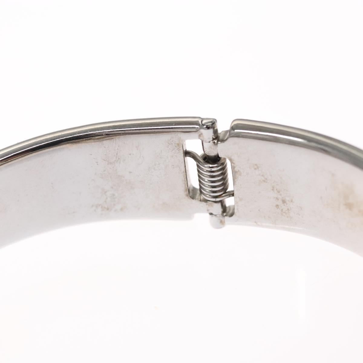 Salvatore Ferragamo Gancini Bracelet Metal Silver Auth am7986