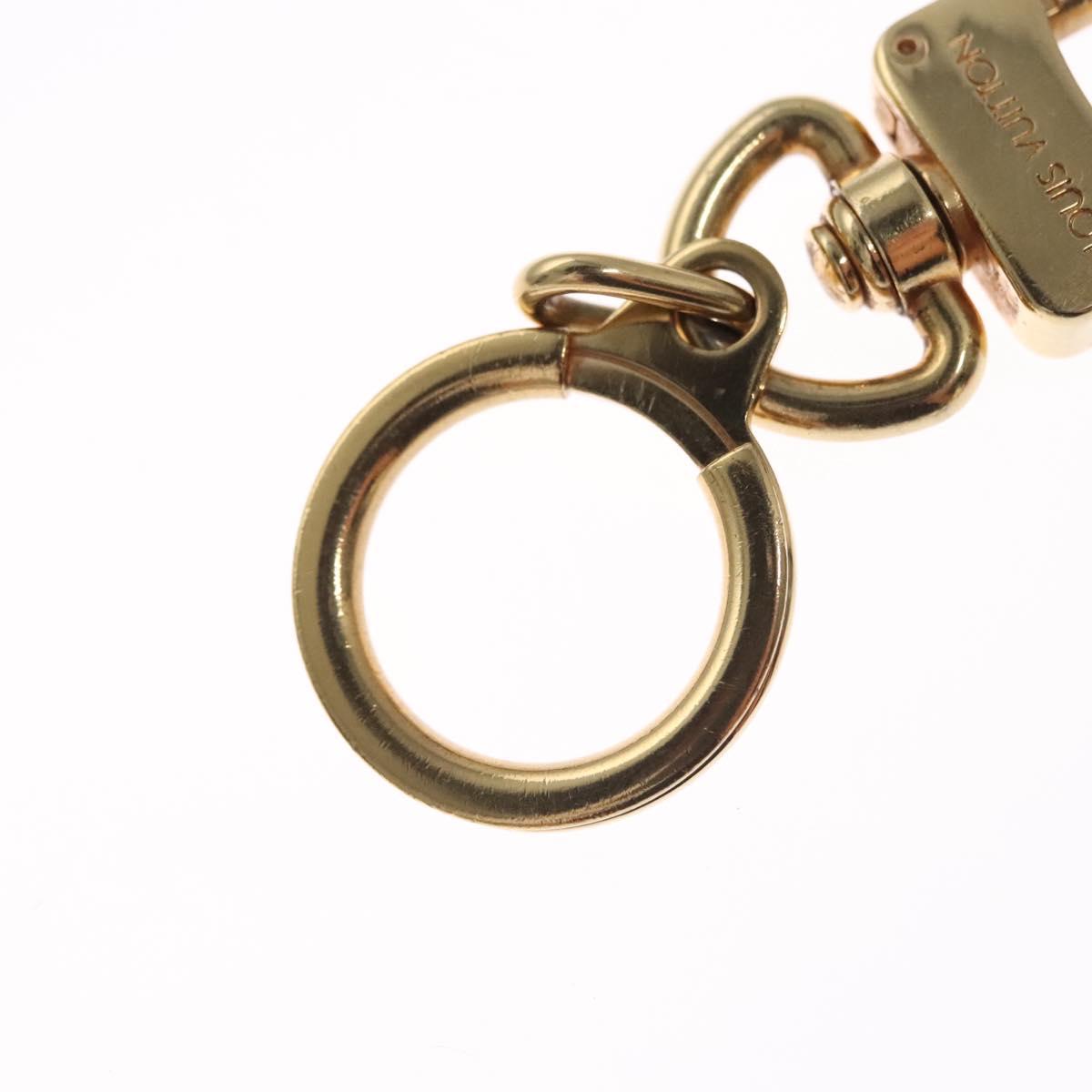 LOUIS VUITTON Anneau Cles Key Holder Metal Gold Tone M62698 LV Auth am7995