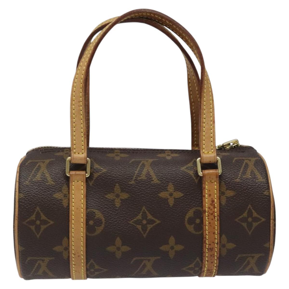 LOUIS VUITTON Monogram Papillon 19 Hand Bag M51389 LV Auth am8000V