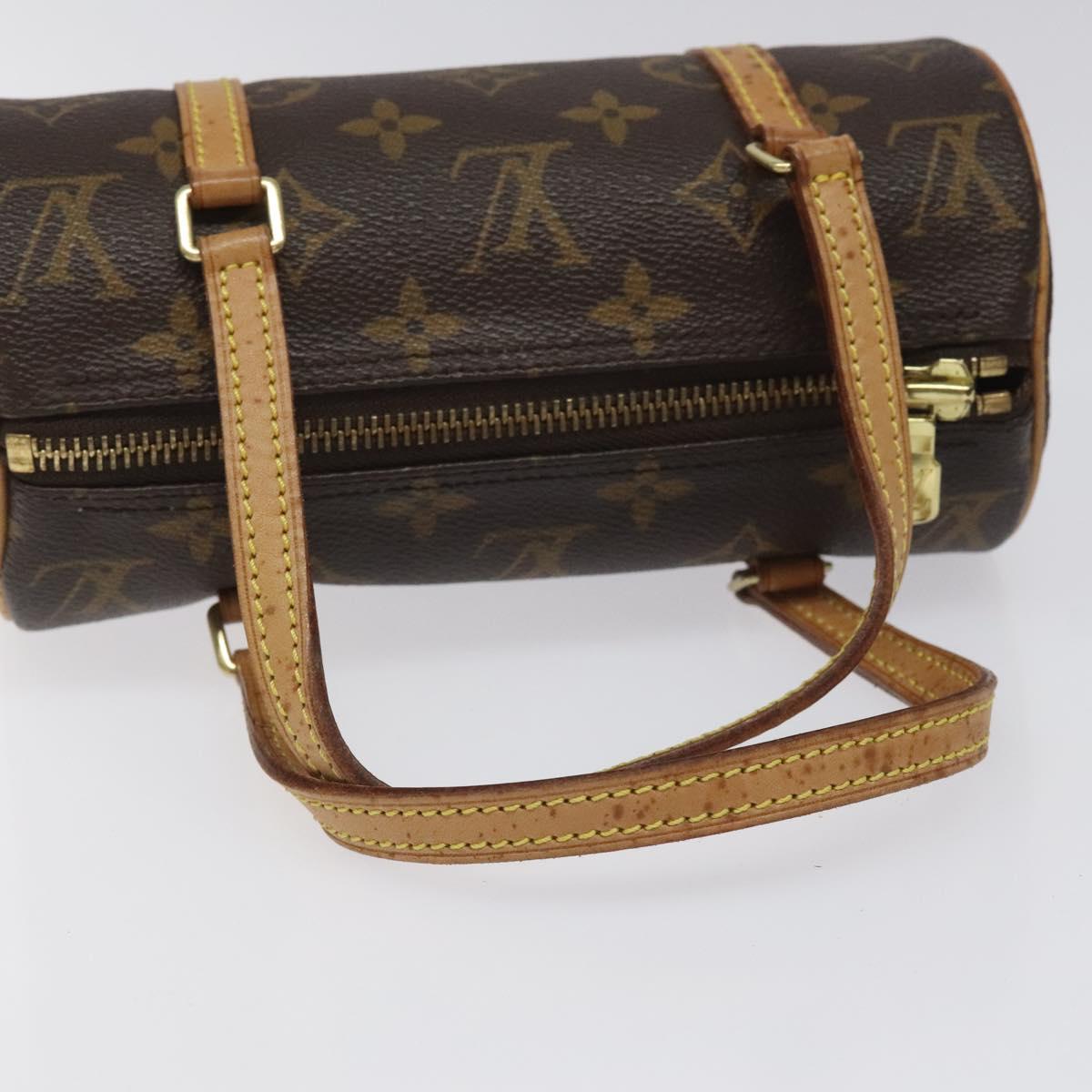 LOUIS VUITTON Monogram Papillon 19 Hand Bag M51389 LV Auth am8000V