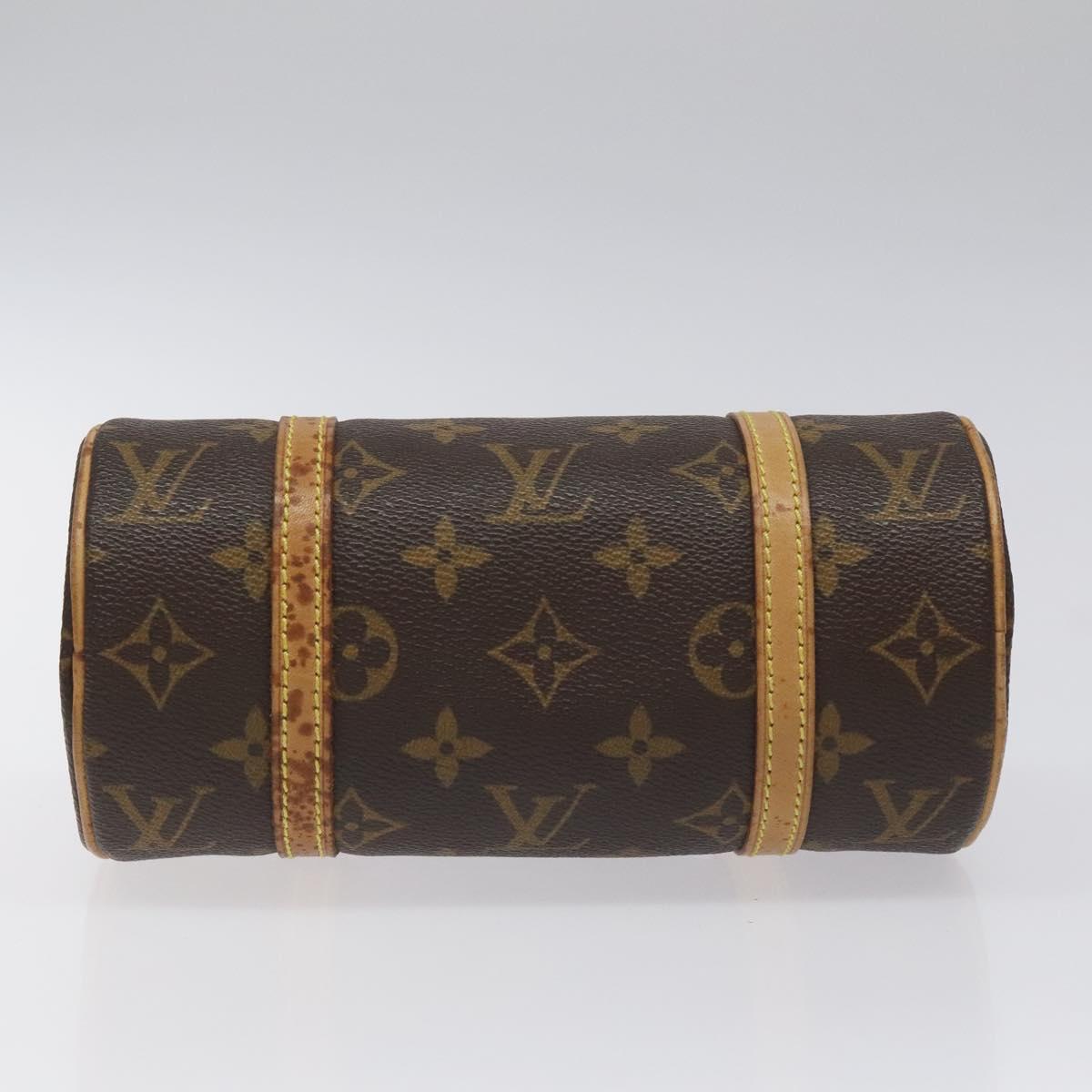 LOUIS VUITTON Monogram Papillon 19 Hand Bag M51389 LV Auth am8000V