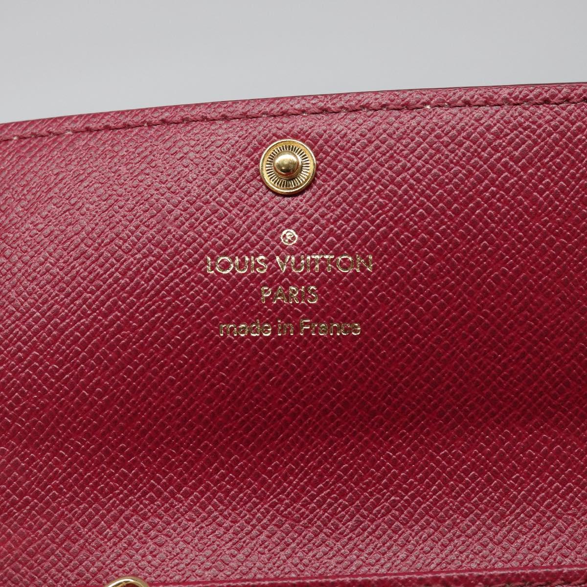 LOUIS VUITTON Monogram Multicles 6 Key Case Fuchsia M60701 LV Auth am8073