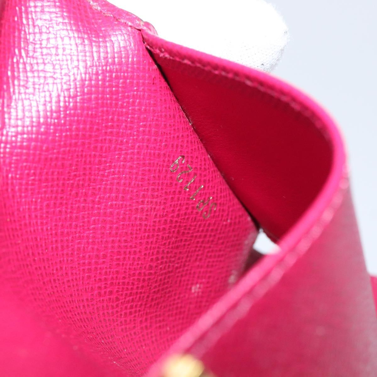 LOUIS VUITTON Monogram Multicles 6 Key Case Fuchsia M60701 LV Auth am8073