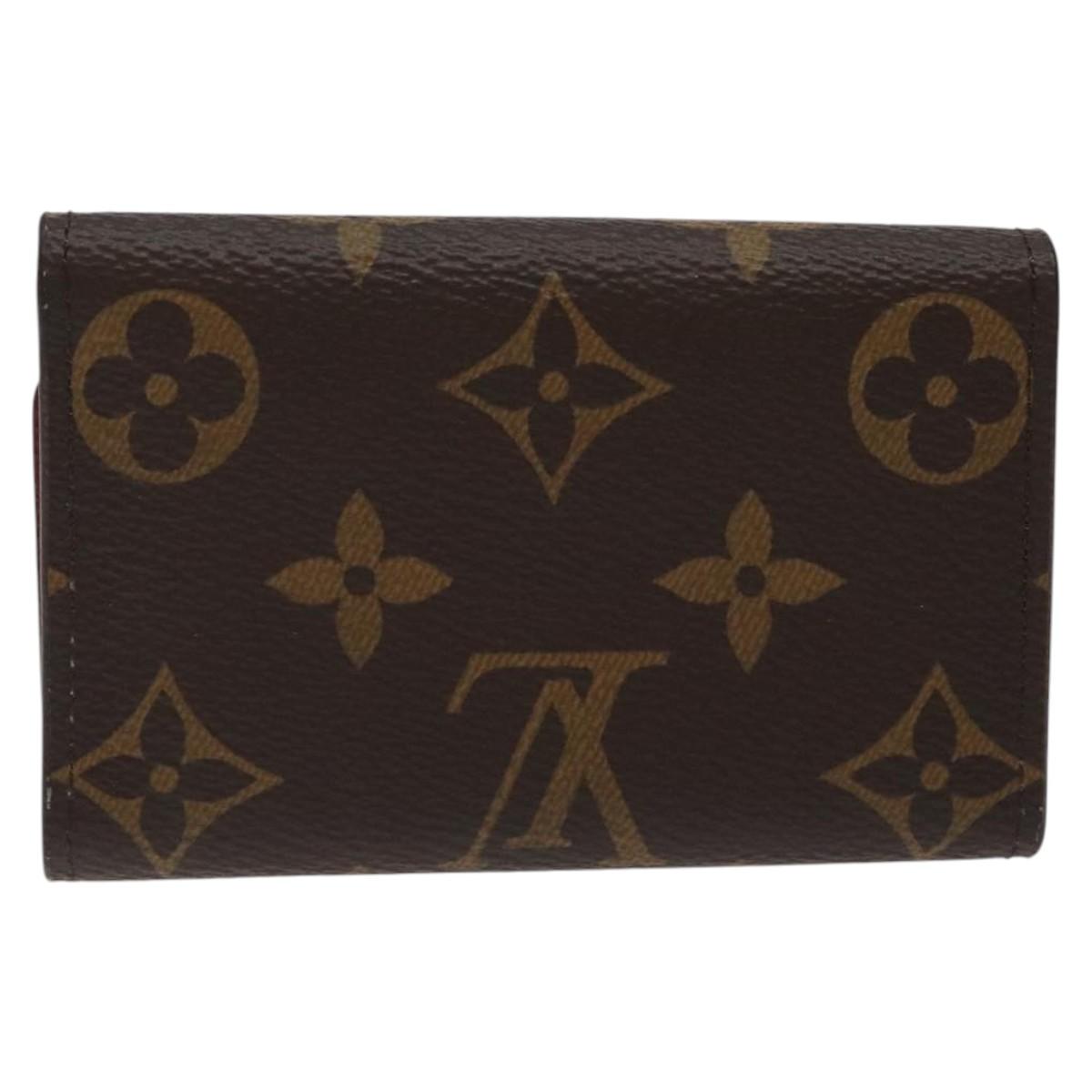 LOUIS VUITTON Monogram Multicles 6 Key Case Fuchsia M60701 LV Auth am8073