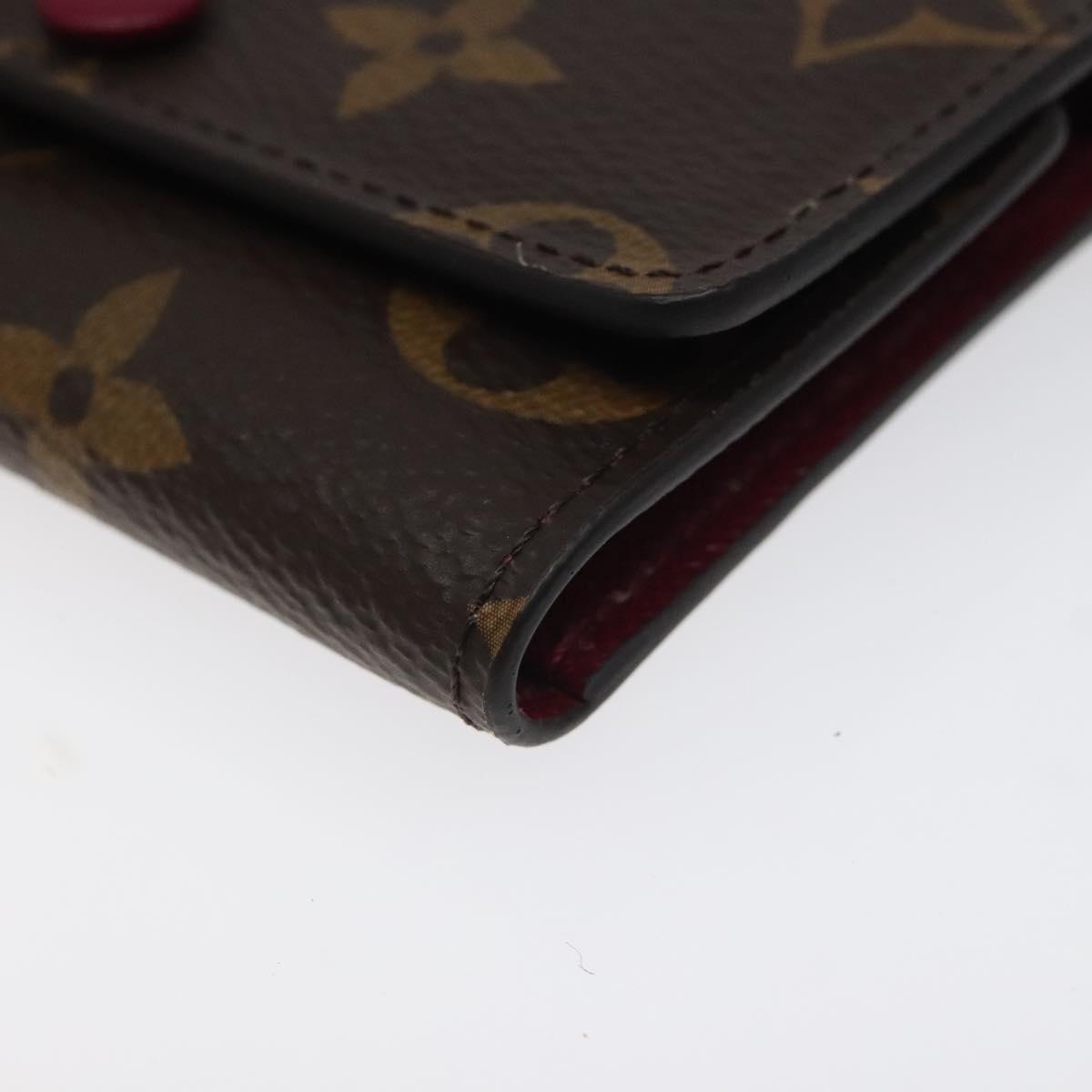 LOUIS VUITTON Monogram Multicles 6 Key Case Fuchsia M60701 LV Auth am8073