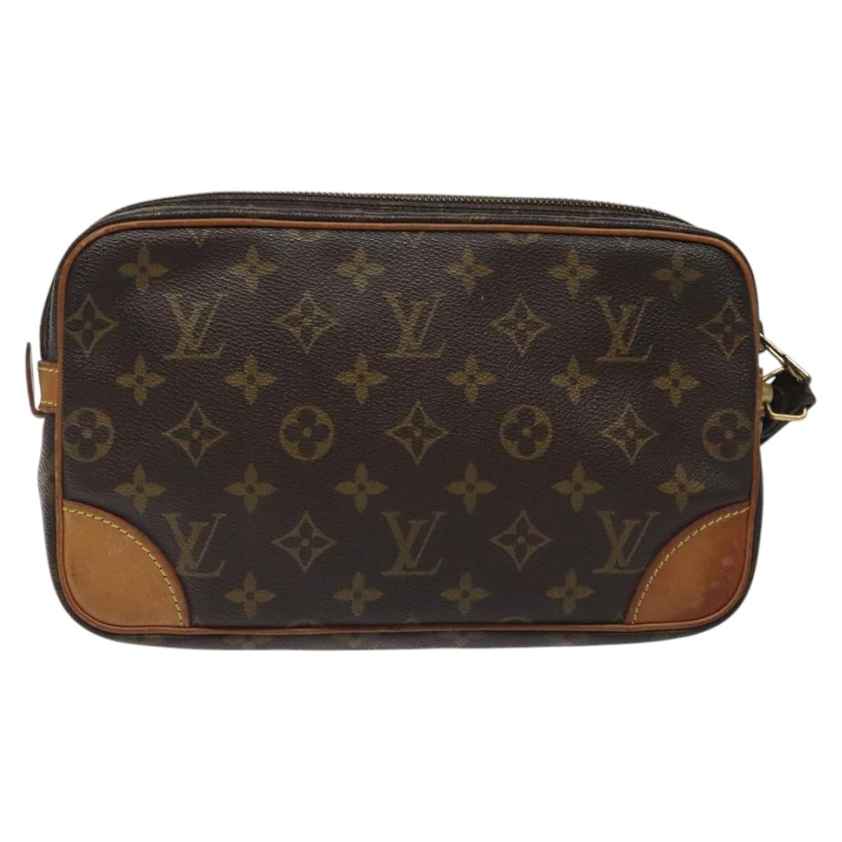 LOUIS VUITTON Monogram Marly Dragonne GM Clutch Bag M51825 LV Auth am8083