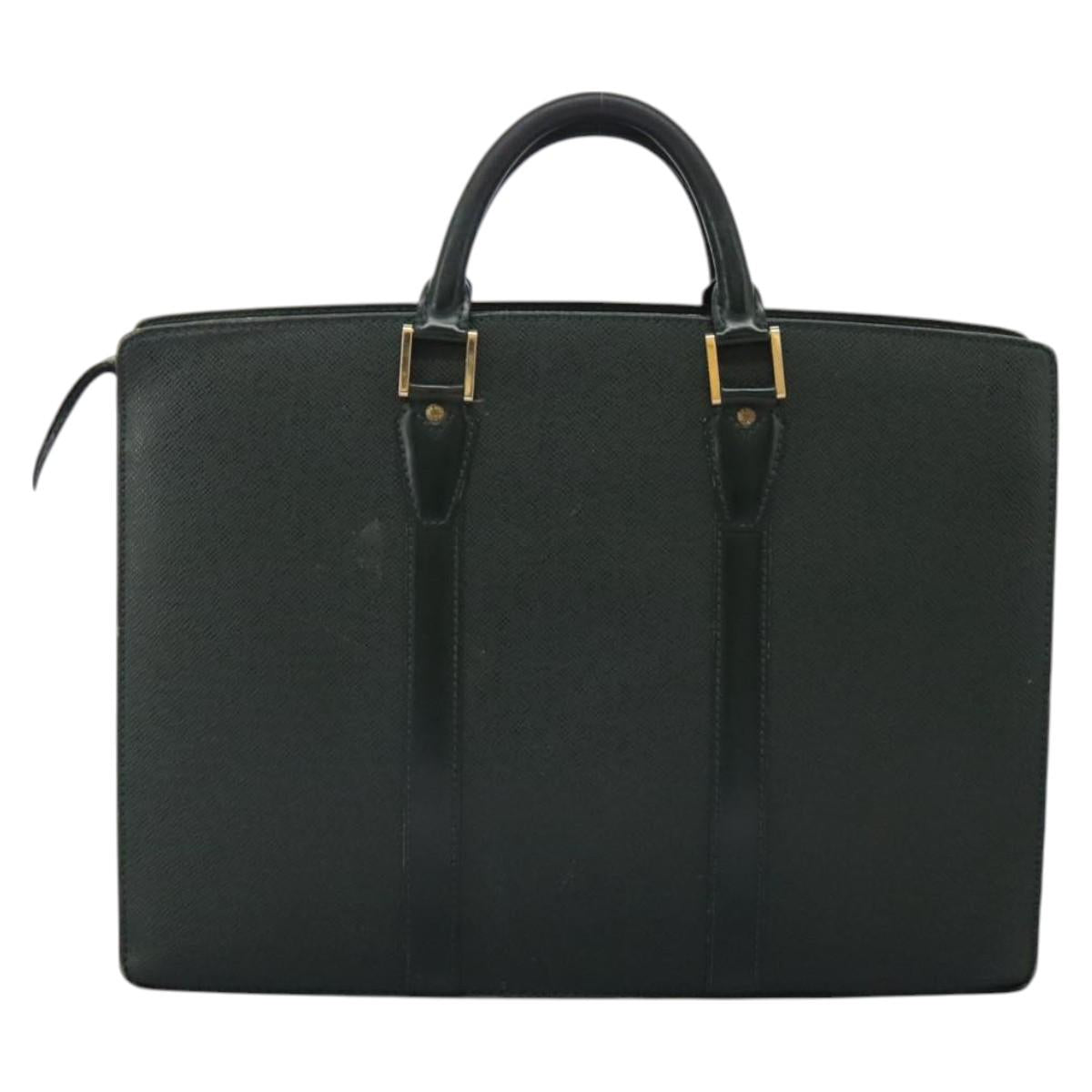 LOUIS VUITTON Taiga Porte Documents Rozan Bag Epicea M30054 LV Auth am8138