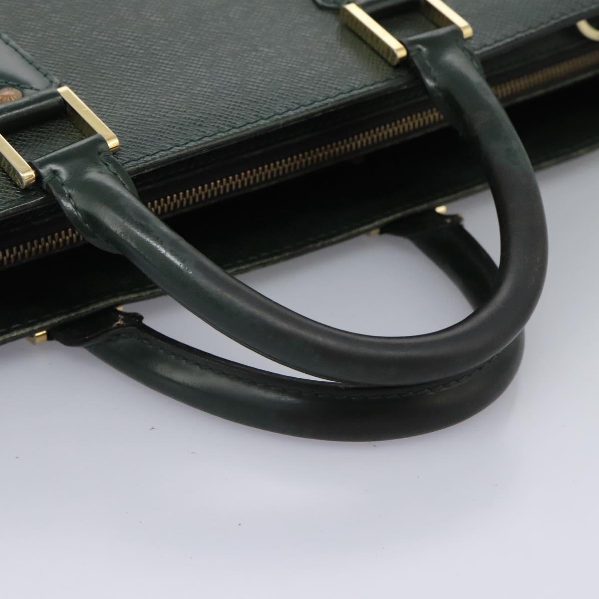 LOUIS VUITTON Taiga Porte Documents Rozan Bag Epicea M30054 LV Auth am8138