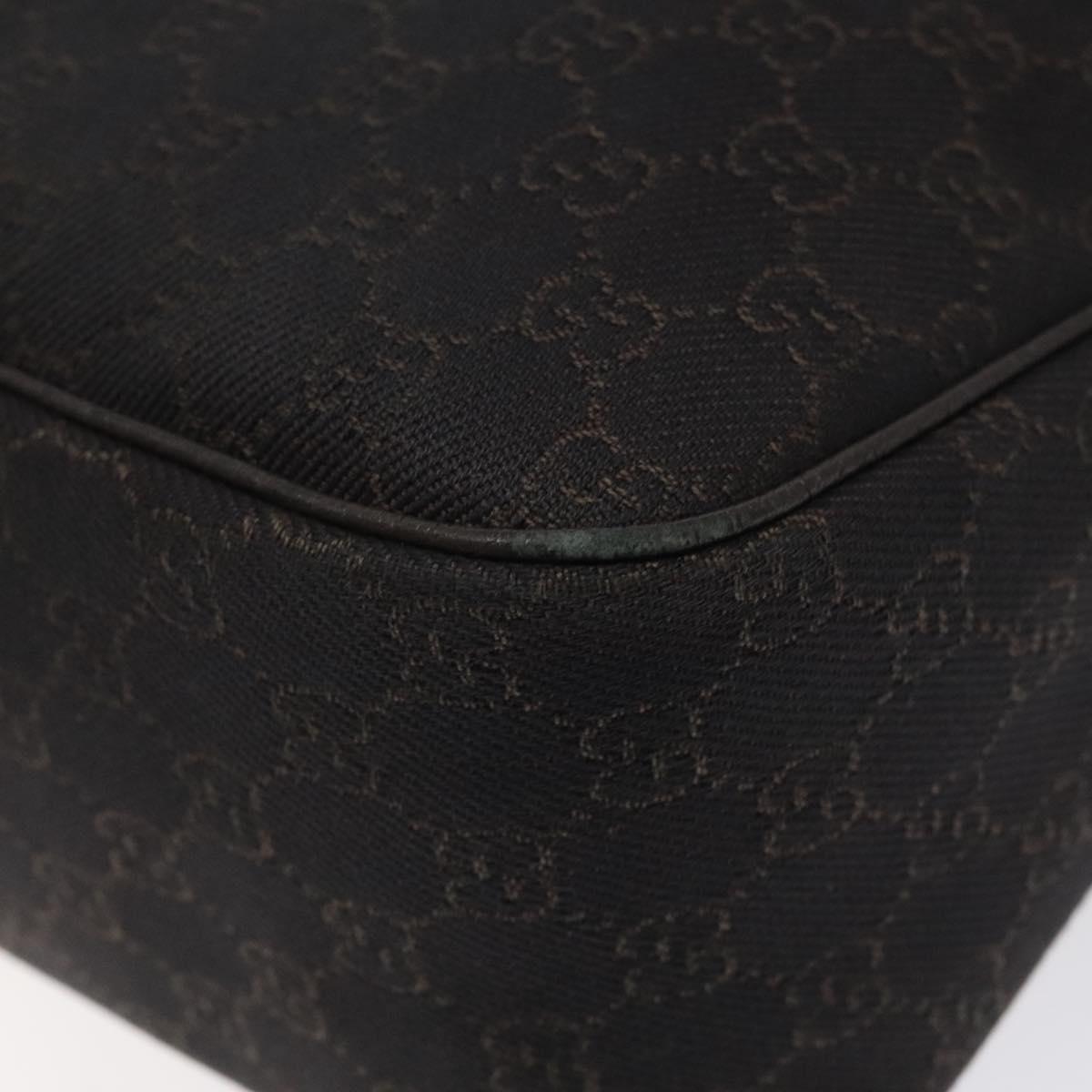 GUCCI GG Canvas Abbey Shoulder Bag Outlet Brown 293581 Auth am8158