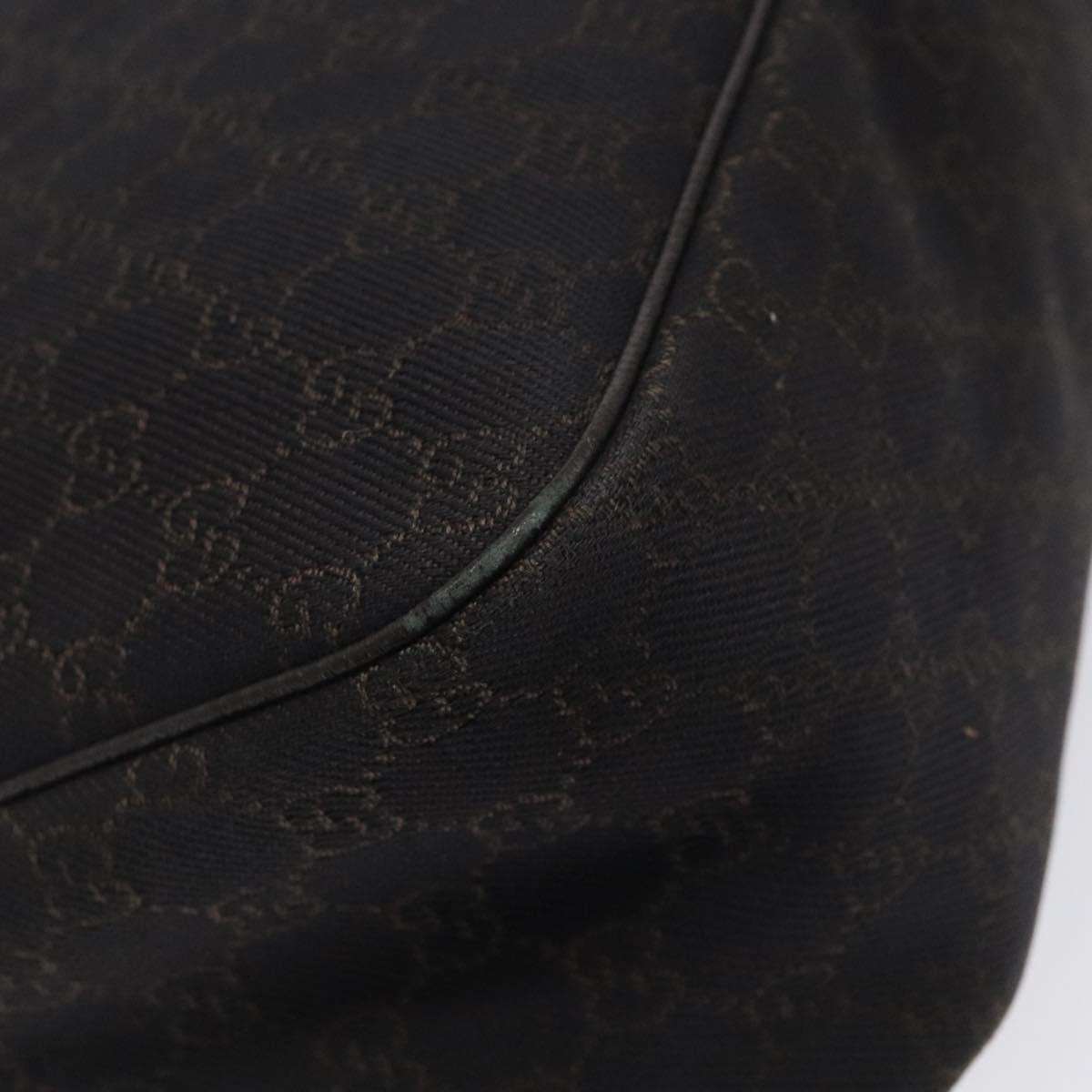 GUCCI GG Canvas Abbey Shoulder Bag Outlet Brown 293581 Auth am8158