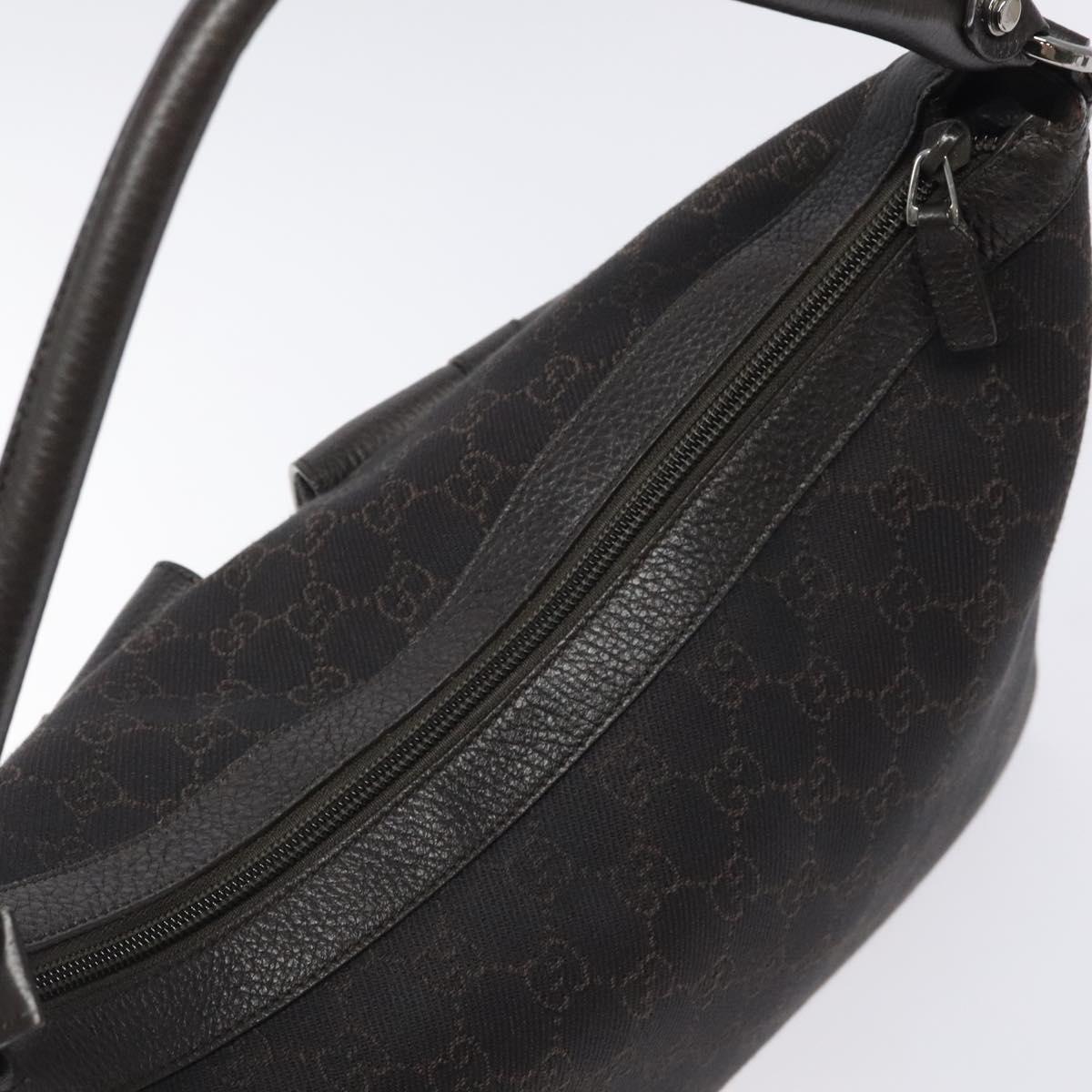 GUCCI GG Canvas Abbey Shoulder Bag Outlet Brown 293581 Auth am8158