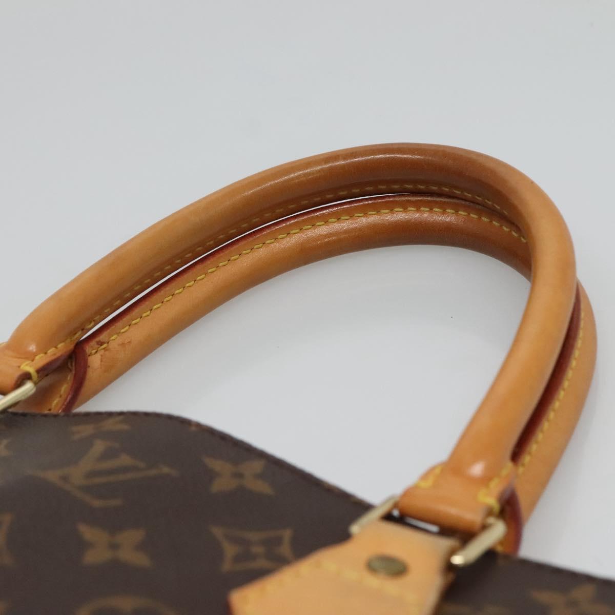 LOUIS VUITTON Monogram Sac Plat Hand Bag M51140 LV Auth am8175
