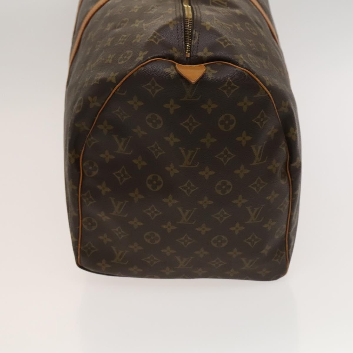 LOUIS VUITTON Monogram Keepall 60 Boston Bag M41422 LV Auth am8178