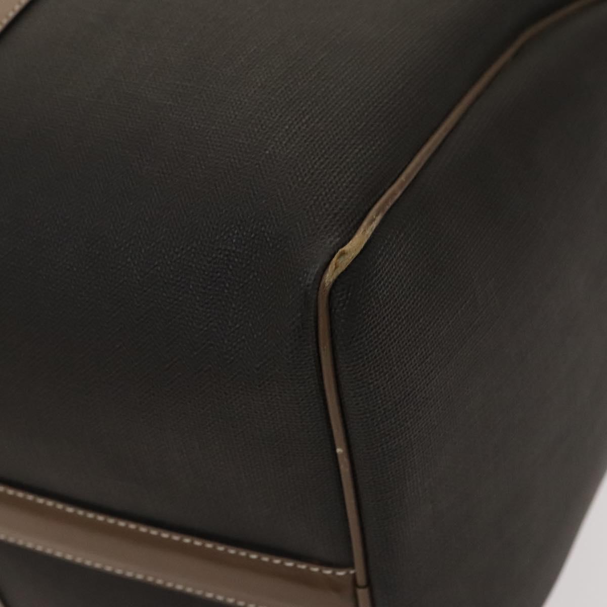 Dunhill Boston Bag PVC Brown Auth am8180