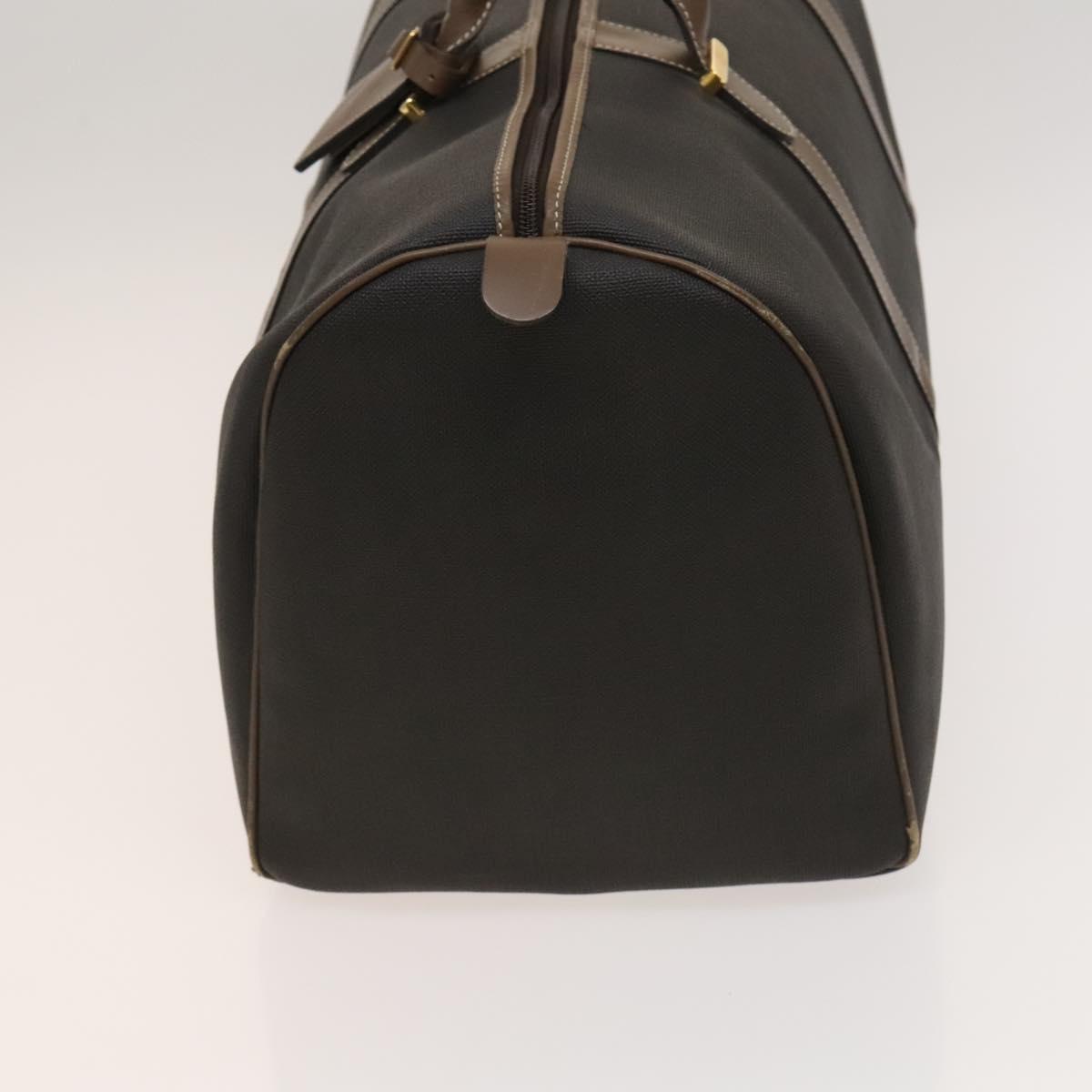 Dunhill Boston Bag PVC Brown Auth am8180